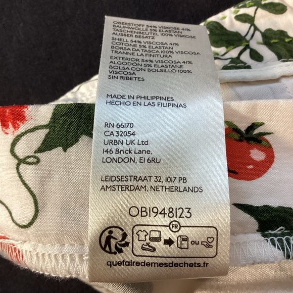 New women's 0 Maeve x Anthropologie Icon skort set Skirt + Shorts in tomato red - Picture 10 of 13